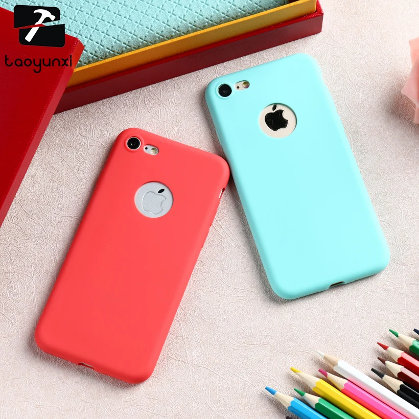 

TAOYUNXI Case For iPhone 6S 6 7 5 5S 55S 66S Cases Back Cover For iPhone 6 6S 7 Plus Case Silicon Covers For iPhone SE 5SE 6C 6G
