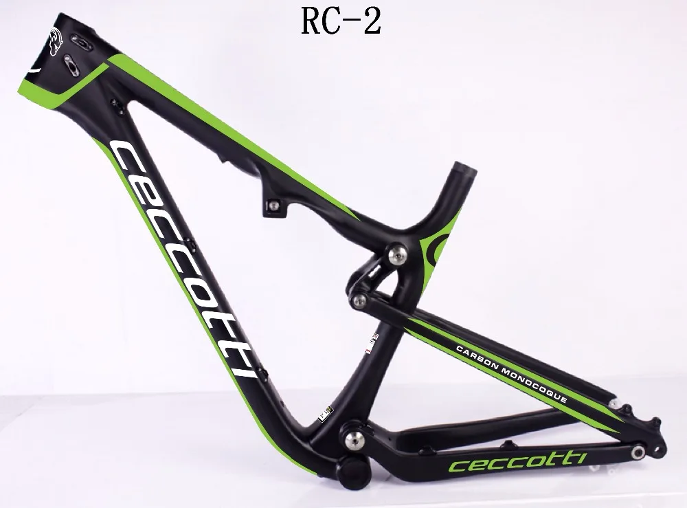 

2018 new 27.5er Full Suspension MTB Bicycle Carbon 27.5er full suspension frame 142*12 Thru Axle disc brake Mountain frame