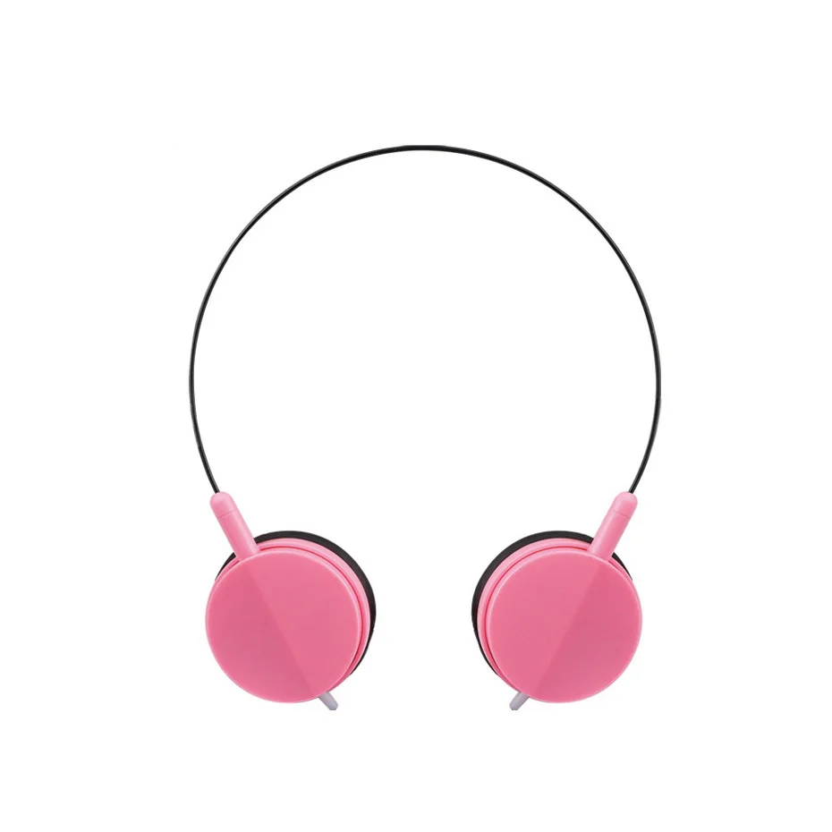 TiYiViRi игровые музыкальные проводные наушники Стерео Аудио гарнитура наушники мини наушники 3,5 мм проводной разъем для Iphone - Цвет: Pink