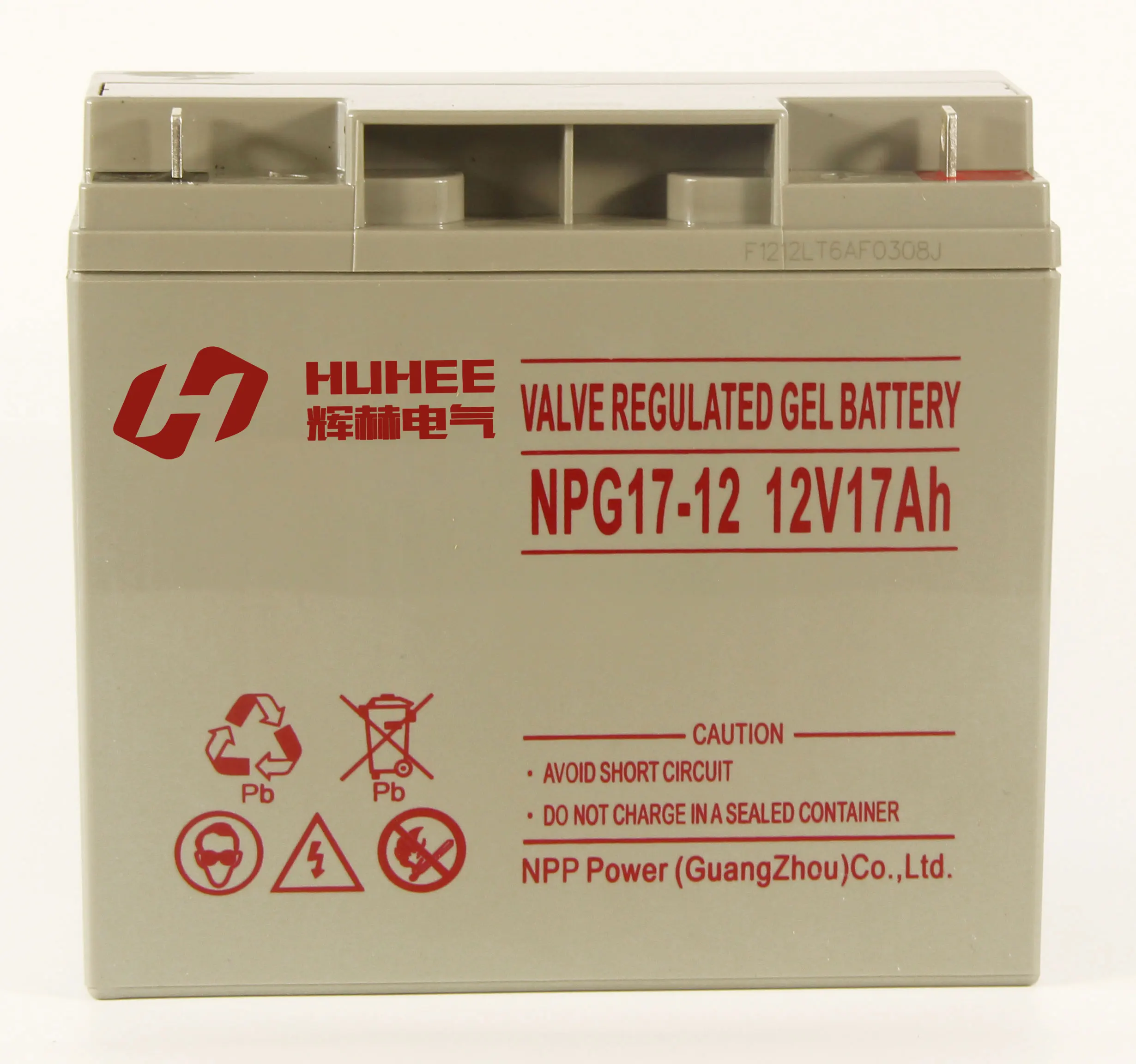 

Valve Regulated Gel Battery 12V7Ah