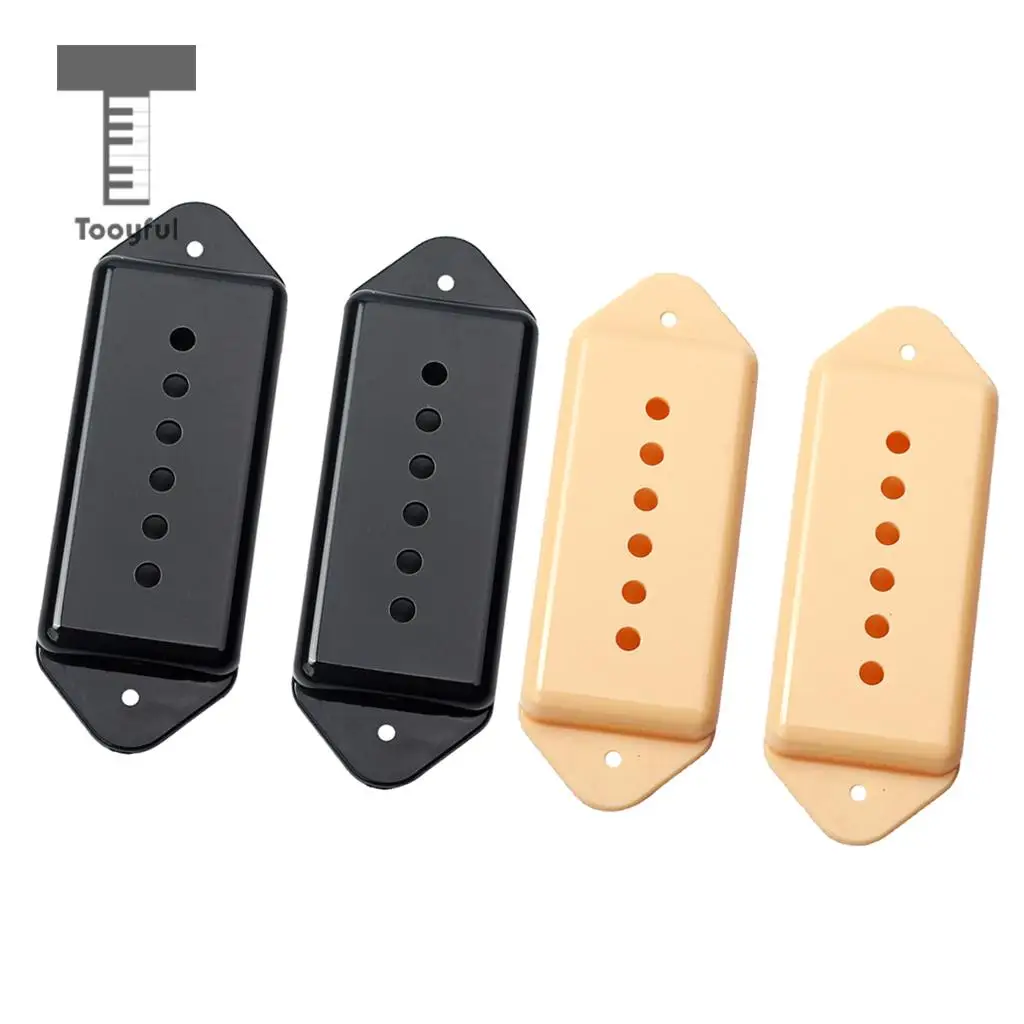2PCS Guitar Single Coil Pickup Covers Dogear Style for Electric Guitar Replacement Parts