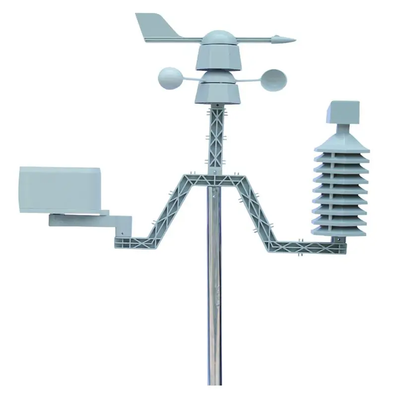 Профессиональный WiFi Метеостанция беспроводное приложение термометр гигрометр давление осадков скорость ветра направление погоды