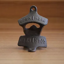 Чугуна консервный нож настенный открывалка для бутылок открывалка для бутылок инструменты пивной бар инструменты творческий freeshipping