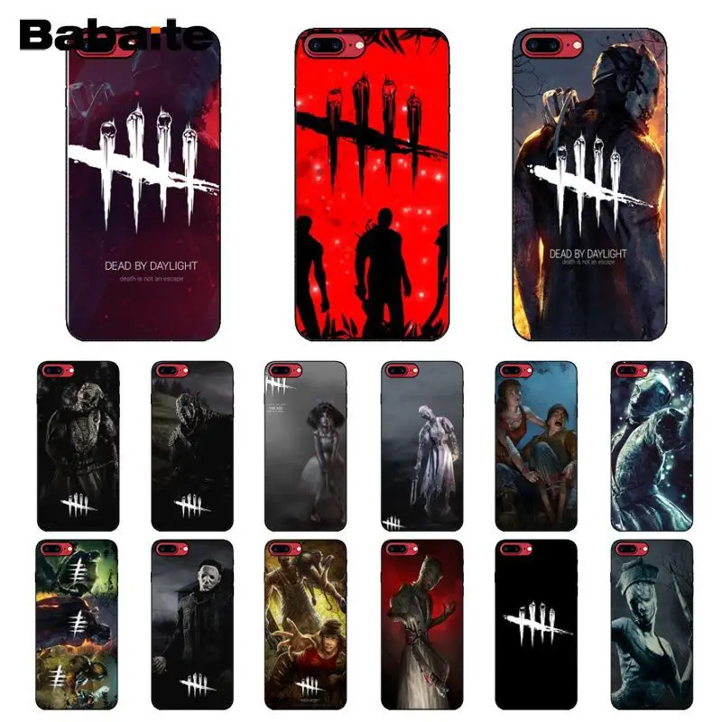 Babaite Dead by Daylight TPU черный чехол для телефона iPhone X XS MAX 6 6S 7 7plus 8 8Plus 5 5S