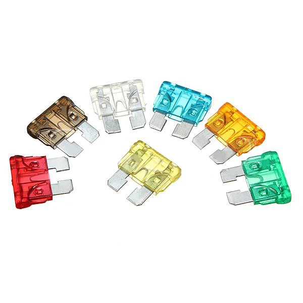 120PCS/set Assorted Mixed Standard Car Auto Blade Fuse 5 A 7.5 A 10 A 15 A 20 A 25 A 30 A