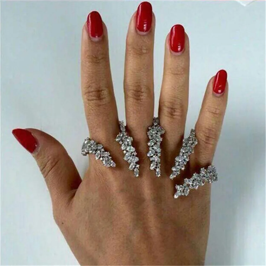 

lyd09 Luxury Designer Fashion 925 Sterling Silver shinning European style Jewelry leaves shaped daa