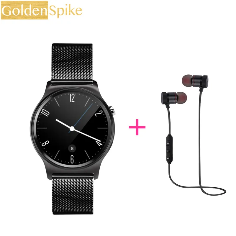 GW01 Смарт-часы 1 33 дюймов смарт-часы с Bluetooth совместимые IOS Android металлический