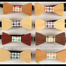 Деревянный галстук детский галстук-бабочка с фабрики
