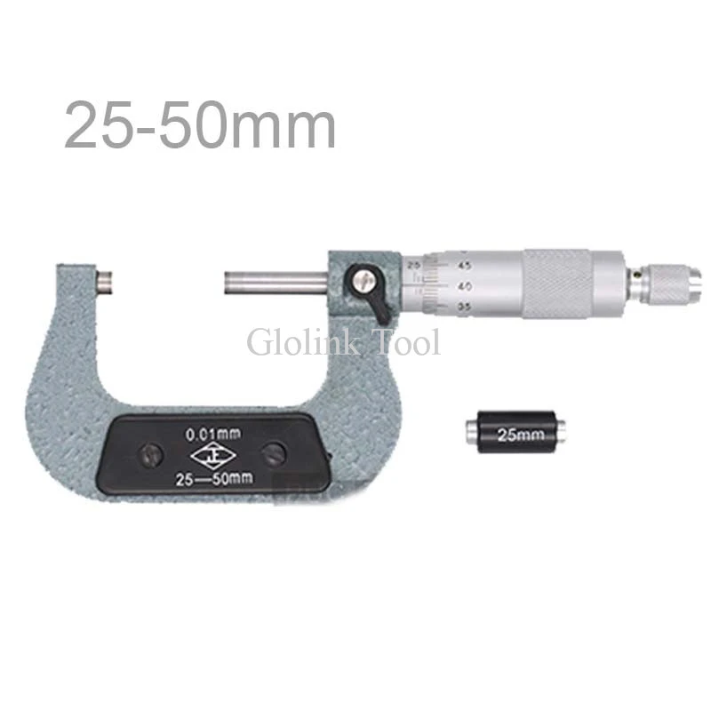 shamjina Outside Micrometer Gauge Vernier Caliper Measuring Tools Gauge 25-50mm shamjina Outside Micrometer Gauge Vernier Caliper Measuring Tools Gauge 25-50mm