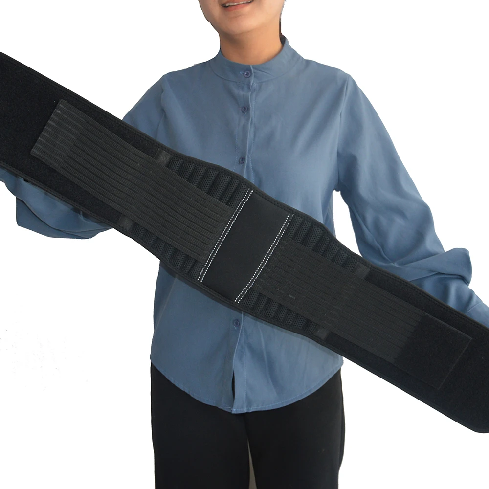 Плюс размер Бариатрический бандаж для спины XXXXL большой высокий Поясничный поддерживающий пояс для ожирения боли в нижней части спины в
