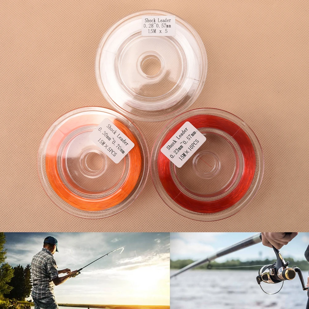

1 Piece Durable 5/10 Strands Fly Line Backing Line Braided Fly Fishing Sinking Line 20lb Shock Leader Line