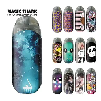 

Magic Shark Bear Panda Visual Dislocation Hamster Dreamy Ultra Thin W Cigar Case Sticker for Vaporesso Renova Zero