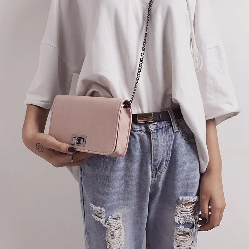 Bokinslon Women Small Square Bag Fashion PU Leather Solid Color Bags Woman Temperament Popular Female crossbody Bags Bokinslon Women Small Square Bag Fashion PU Leather Solid Color Bags Woman Temperament Popular Female crossbody Bags