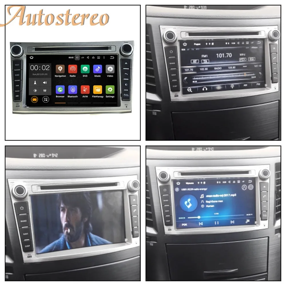 

Android 8.0 Car CD DVD Player For Subaru Legacy Outback 2009-2014 car GPS navigation headunit multimedia radio tape recorder IPS
