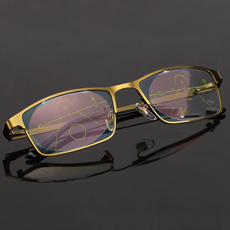 New Transition Photochromic Reading Glasses Men Women HD Lens