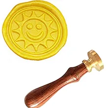 MDLG Защита от солнца Винтаж на заказ изображение Логотип Роскошные воск печать штамп для опечатывания