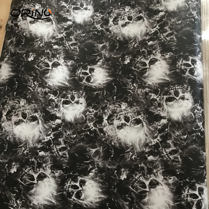 Skull Vinyl Film Car Sticker-9