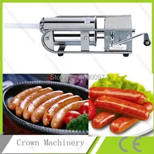 3л горизонтальный колбасный шпатель с пластиковым плунжером