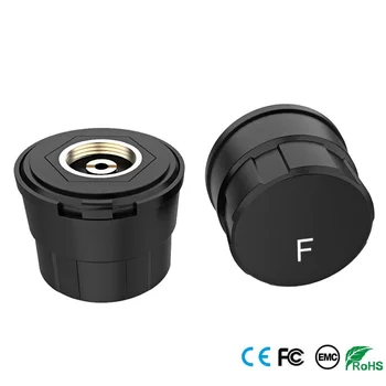 

2pcs Motorcycle Bluetooth Tire Pressure Monitoring System TPMS Phone APP Detection External Sensor