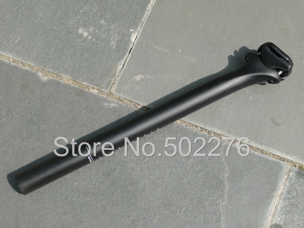 3k UD Carbon Fiber Cycling Seatpost MTB Road Bike Seatpost 27.2 350 Clamp 31.8mm