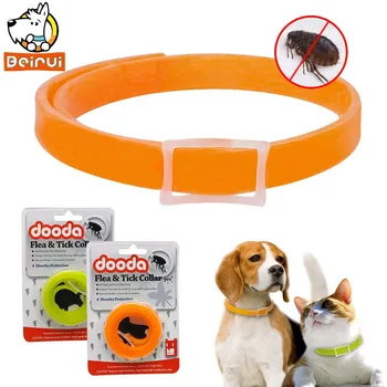 

Cat Dog Flea Collar Anti Lice Pest Mosquitoes Cat Collars Kill Lice Parasite Deworming for Small Medium Pets