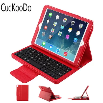 

CucKooDo For iPad Pro 10.5'',Removable Bluetooth Keyboard Case Flip Leather Cover Case For iPad Pro 10.5 inch 2017 Release