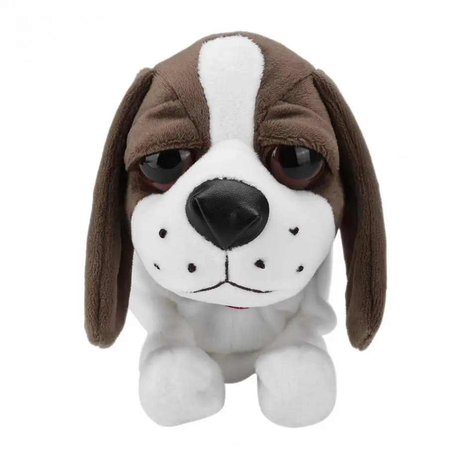 Controle de Som Brinquedo de Pelúcia Robô para Animais de Estimação Brinquedos do Miúdo Robô Eletrônico Bonecas Simulação Brinquedo Animal Crianças Inteligente Falando Educação Cão 24 Online shopping
