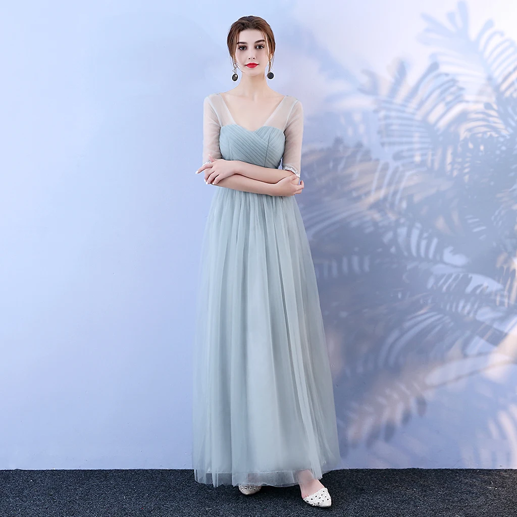 Dress Women New Colour Party Pink discount Red Bean Wedding Last Fashion Bridesmaid Long Dresses for 13 Dress Women New Colour 13