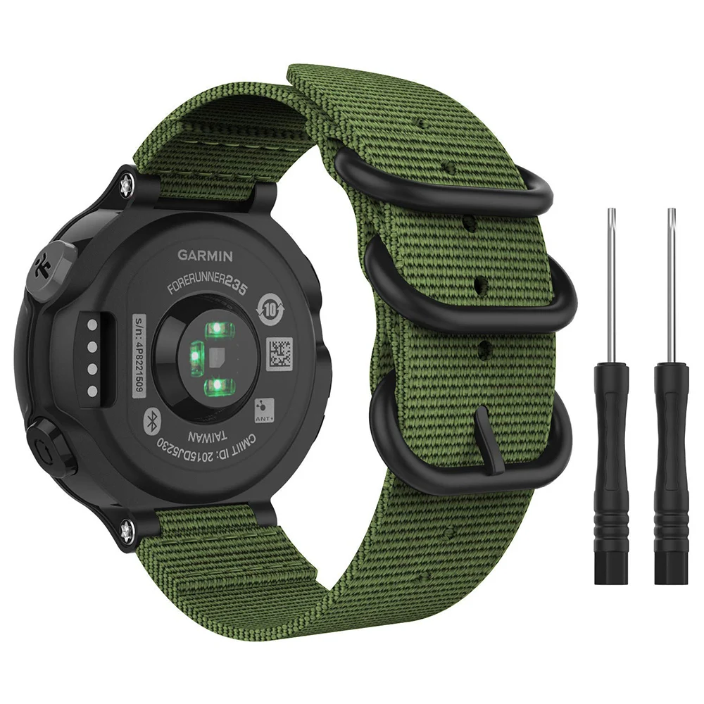 Для Garmin Forerunner 735XT нейлоновый ремешок, спортивные часы для улицы ремешок на запястье для девочек; мини-юбка для Garmin forerunner 220 230 235 620 630 Браслет