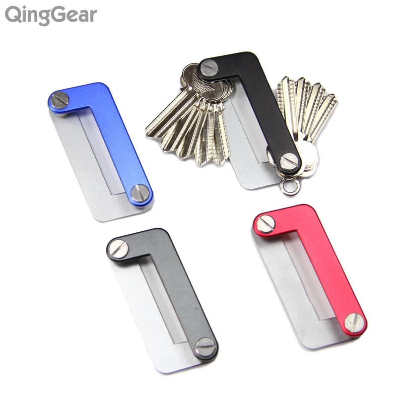 4pcs Qinggear Okey Outdoor Kits Advanced Key Organizer Light Weight