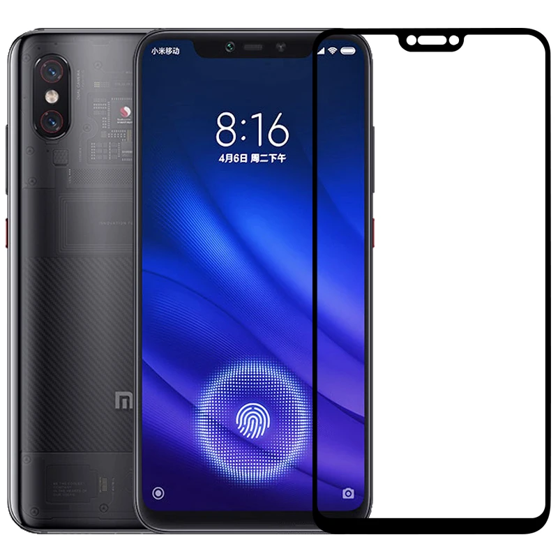 

30 Pcs/Lot 9H Premium Tempered Glass for Xiaomi Mi 8 Pro Full Coverage Screen Protector Protective Film for Xiaomi 8 Pro