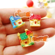 Мини кукольный домик мини-мебель аксессуары цвет маленький домик 3 мох микро-пейзаж доступны