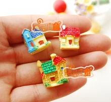 Mini dollhouse Mini furniture accessories color small house 3 moss micro landscape available
