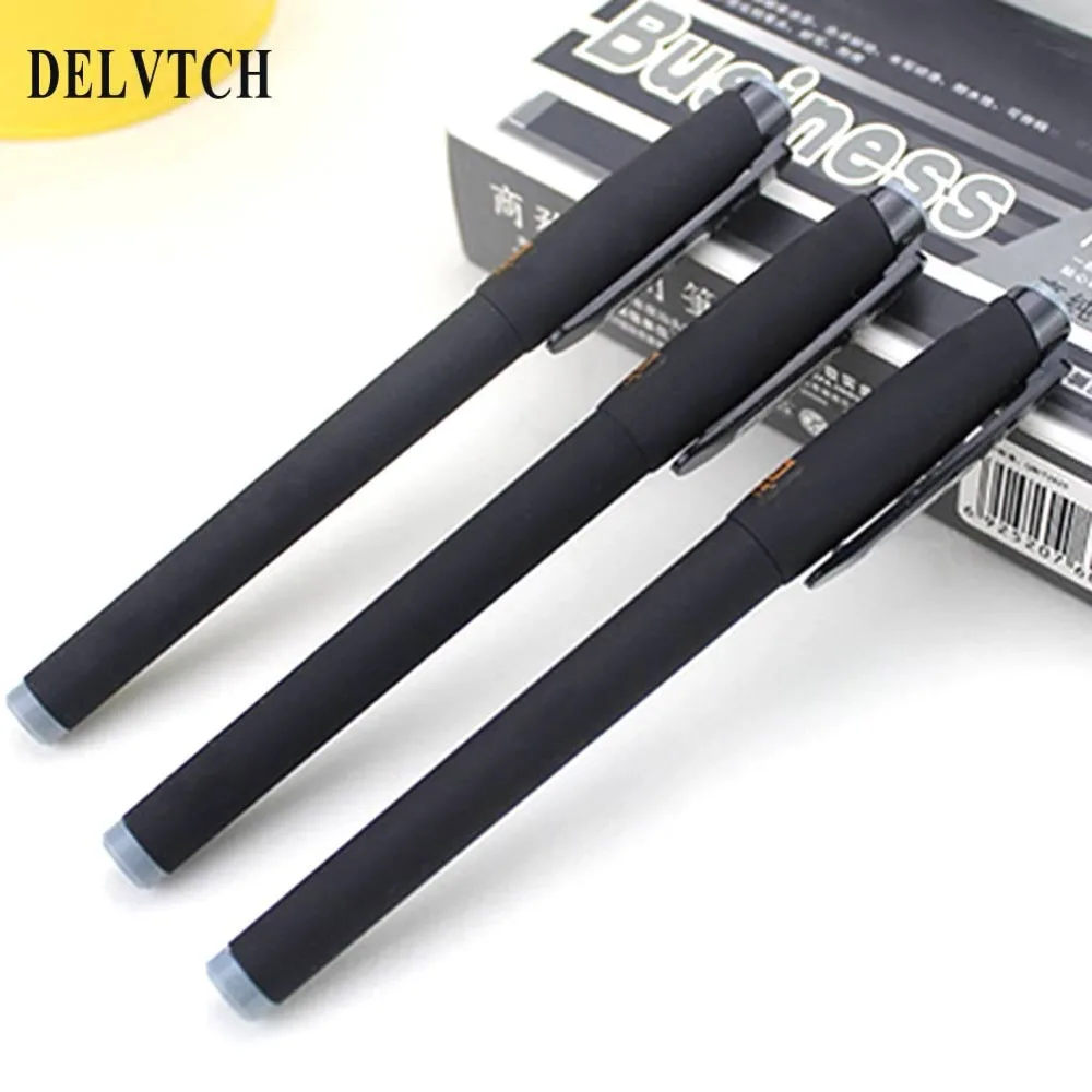 

DELVTCH Unisex Portable 0.7mm Business Signature Pen Stationery Office & School Supplies Gift Learning Studying Gel Pens