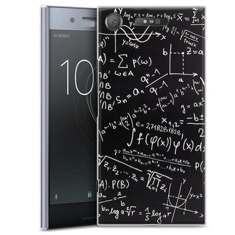 Чехол 3D HD для Sony Xperia XZ1 Жесткий Тонкий чехол из поликарбоната G8342 противоударный