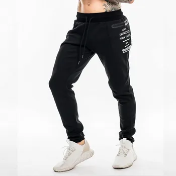 

Men Joggers Brand Male Trousers Casual Pants Sweatpants Jogger Black Casual Elastic cotton Gyms Fitness Workout pants