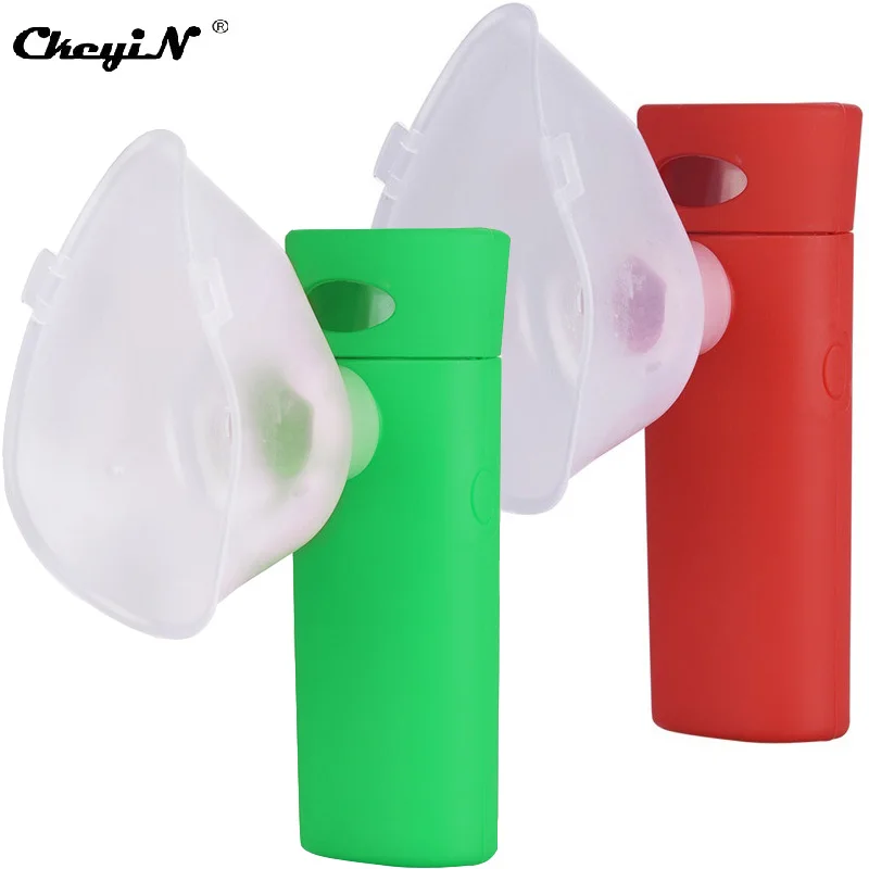 

Portable Steaming Devices Ultrasonic Handheld Nebuliser Inhaler Nebulizer Mesh Humidifier Atomizer Respirator Household Medical