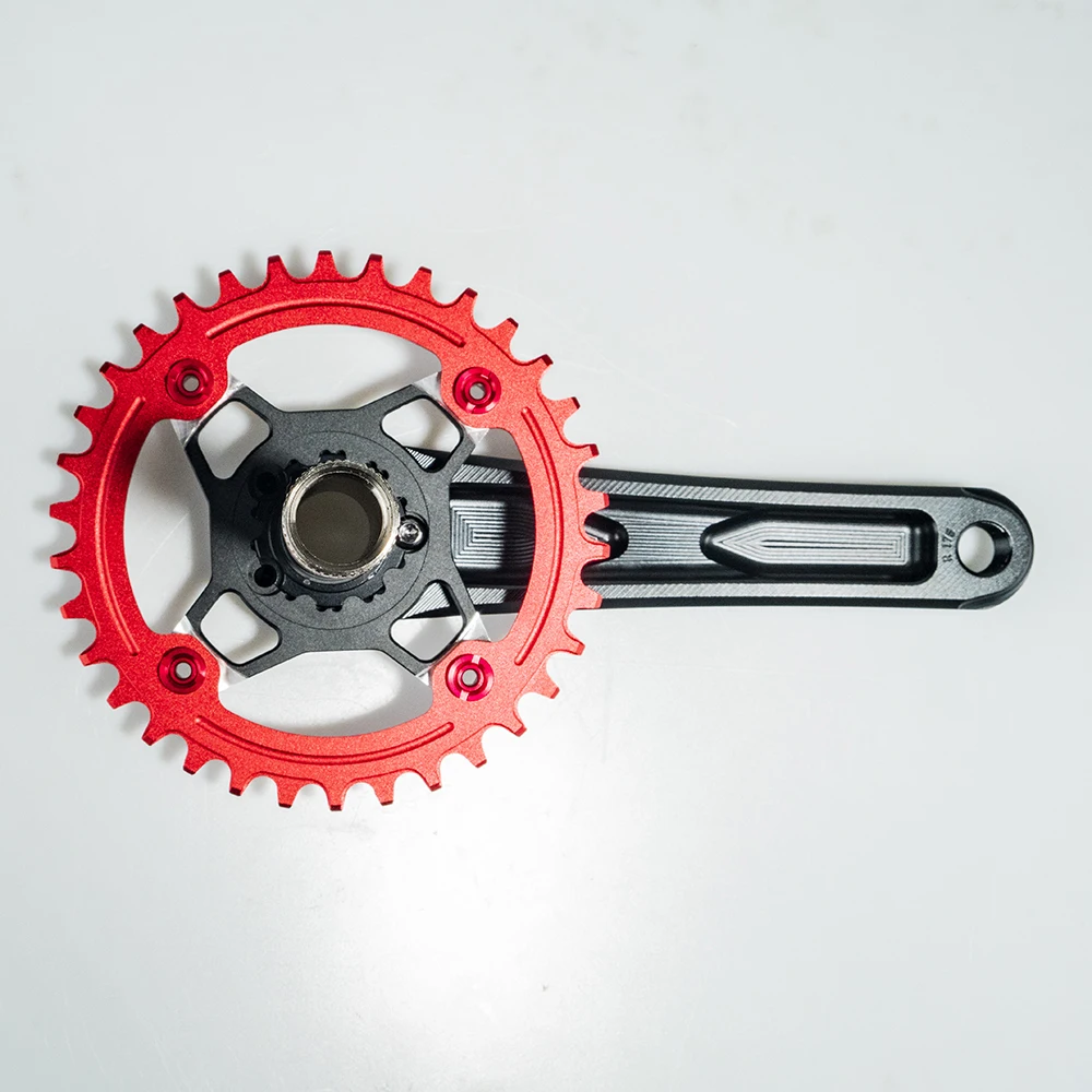 Zracing HARDROCK 1x10 11 12 speed Crankset Vickers-твердость 21! Для MTB 170 мм/175 мм, 32 T/34 T, цепной набор коленей SRAM EAGLE