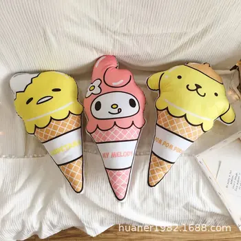 

55-60cm Cute Food pillow ice cream plush toys pillow Cartoon image cushions Girls gift
