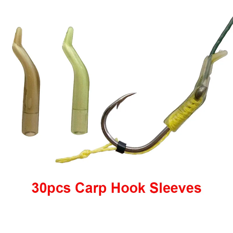 151pcs-Carp-Fishing-Accessories-Tackles-Anti-Tangle-Sleeves-Silicone-Rig-Tube-Lead-Clips-Carp-Hook-Sleeves (3)