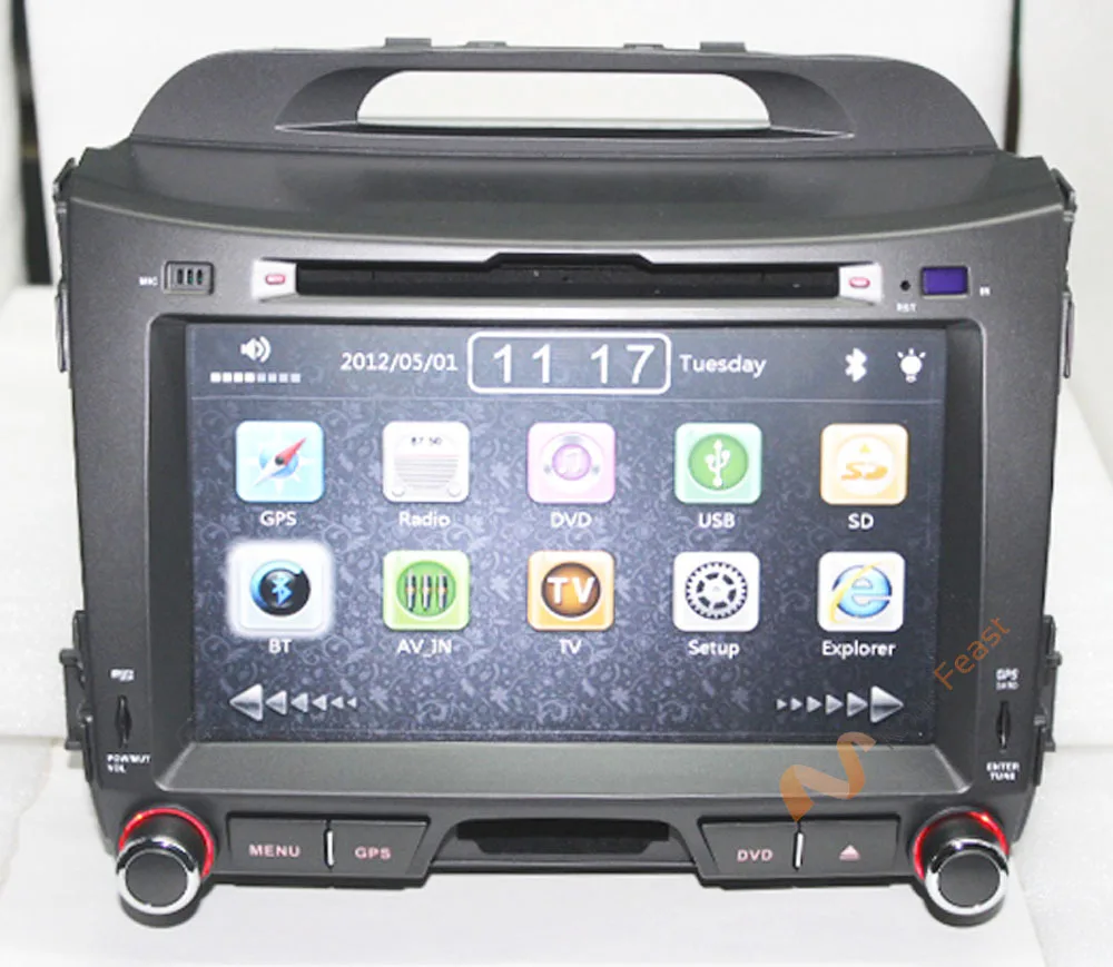 car DVD for KIA Sportage 2011-2014 3