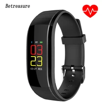 

Betreasure UPX Smart Wristband Blood Pressure/Heart Rate Monitor Fitness Bracelet Bluetooth Color Screen Movement Smart Band