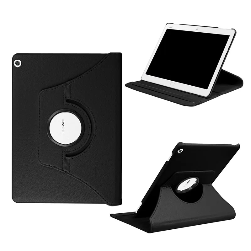 Вращающийся на 360 градусов чехол для Media Pad M3 Lite 10 чехол-подставка из искусственной