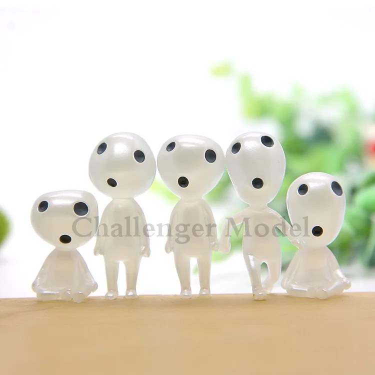 

Luminous woodspirits Eudemon of tree Ghibli Play house doll Lovely cartoon version Miniature Model Figure  Nendoroid Decoration