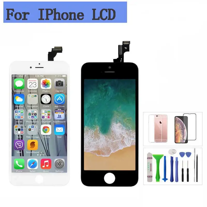 

LCD For iPhone 7 7Plus 8 8Plus LCD Display Touch Screen Digitizer Assembly Replacement 3D touch With Free Gifts