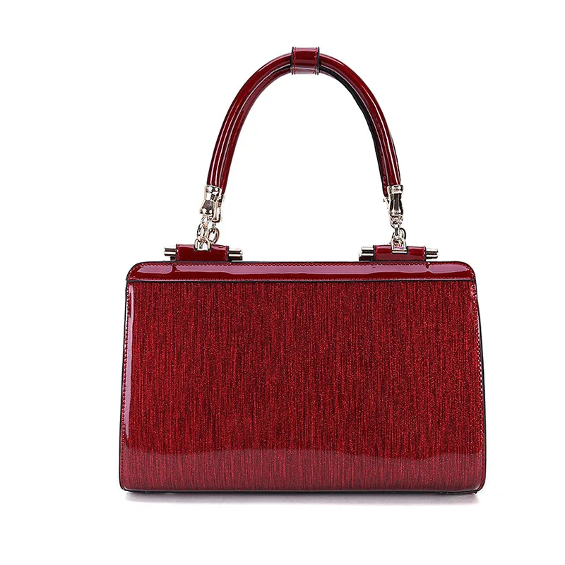 

Lady Patent Leather Shoulder Bag Female Evening Party Bags Brand Designer Handbags Fashion Women High Quality Cross Body Tote