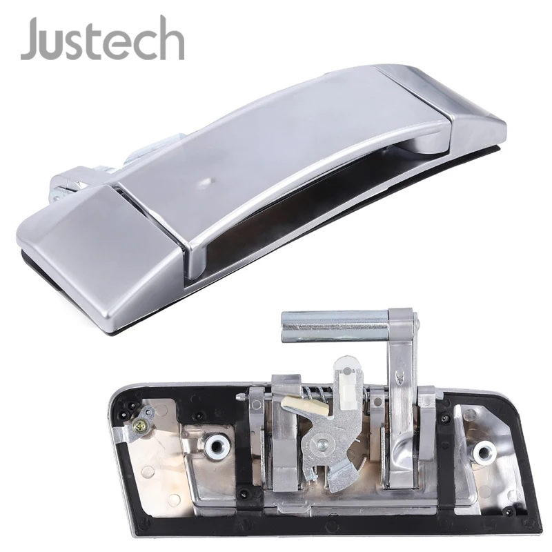 

Justech Car Outside Outer Door Handle Fit Right (Passenger) Side 80606-CD01E For 2003-2009 Nissan 350Z Silver Handle