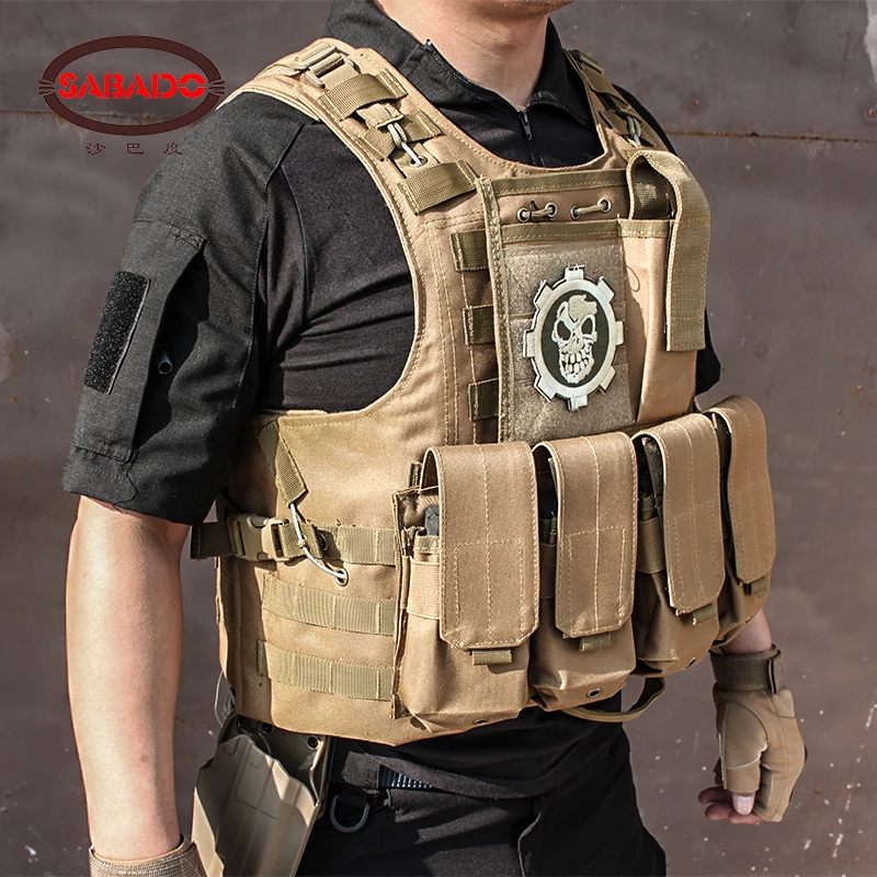 

2019 CS WarGame Airsoft 8 Colors Pouch Molle Combat Assault Plate Carrier Tactical Vest Outdoor Clothing Military Hunting Vests