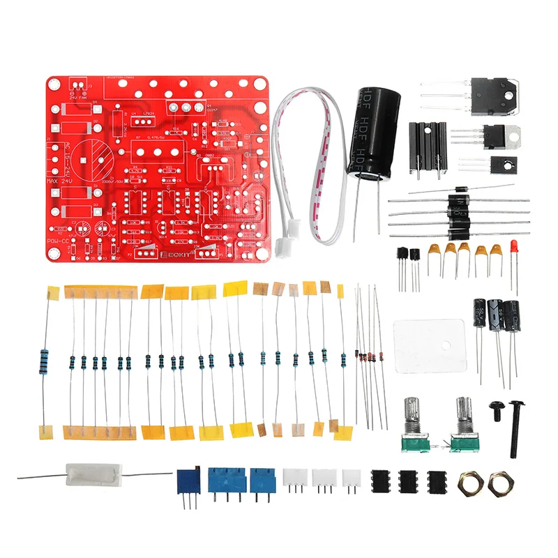 Комплект модуля питания постоянного тока DIY Регулируемый DC 0 30V 2mA 3A