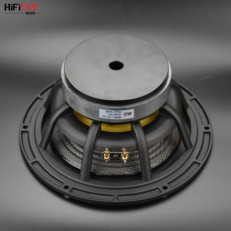 HIFIDIY LIVE AUDIO 8 дюймов 8," Midbass НЧ динамик 8OHM 160 Вт литой Алюминиевый Fram углеродное волокно громкоговоритель T8-225A